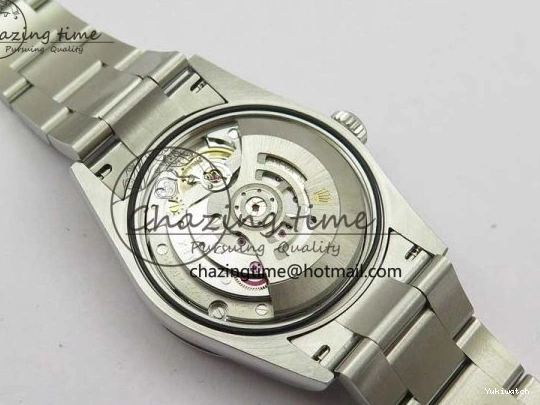 Blue 36mm Perpetual Dial Edition BP Best Bracelet 126000 Dark Oyster on SS 0412